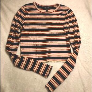 TopShop long sleeve crop top